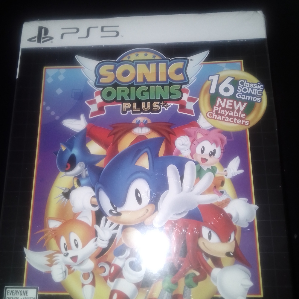 Sony PS5 Sonic Origins Plus Game Disc